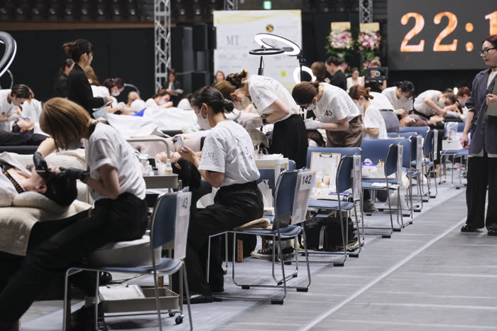 X本戦競技会の様子